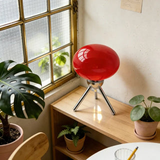 NORDOU Retro Mushroom Bedside Lamp – Vintage Iconic Design