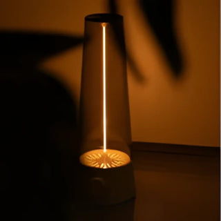 SHADOW Modern Conical Bedside Lamp – Sleek Contemporary Design