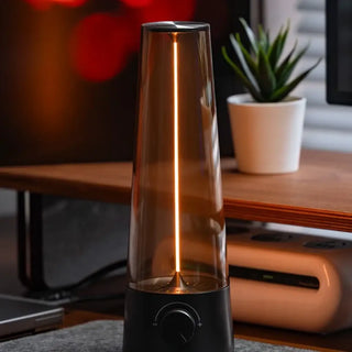 SHADOW Modern Conical Bedside Lamp – Sleek Contemporary Design