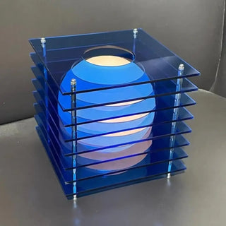 CUBIS Geometric Cube Lamp - cube and sphere detail
