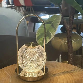 MIU Elegant Touch Bedside Lamp – warm soothing modern design front view