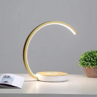 ARC LED Designer Bedside Lamp - front view