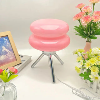 CREMOU Sculptural Designer Bedside Lamp - front view