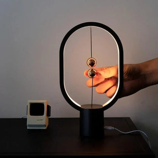 MAGNA Magnetic Bedside Lamp – innovative modern designer lamp front view