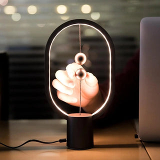 MAGNA bedside lamp – sleek minimalist modern bedroom setting