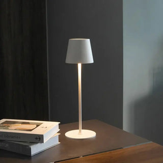 MINIM Minimalist Bedside Lamp – clean lines serene design front view