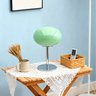 INSALA bedside lamp – minimalist glass artisan detail