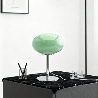 INSALA bedside lamp – glass volumes light contrast detail