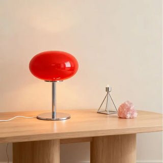 INSALA bedside lamp – soft warm glow bedroom setting