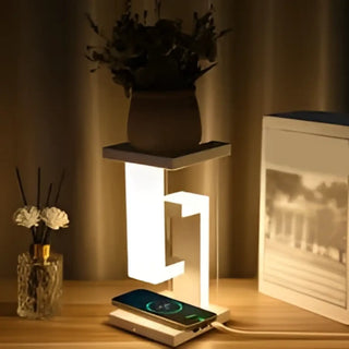 NOVELTY Modern Bedside Lamp – elegant contemporary LED design front view