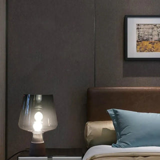CIMENTIS Sculptural Translucent Lamp - warm layered glow