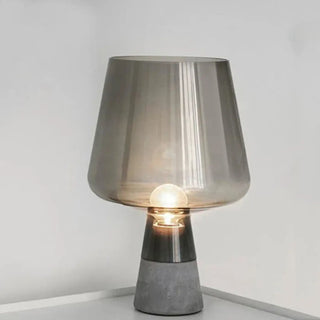 CIMENTIS Sculptural Translucent Lamp - light transparency detail