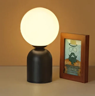 LINA bedside lamp – Scandinavian retro bedroom setting