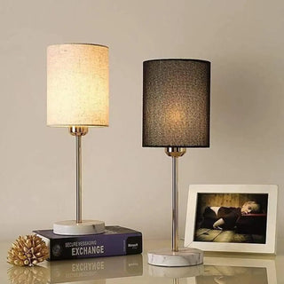 Salt rock lamp with soft ambient glow, natural Himalayan bedroom light