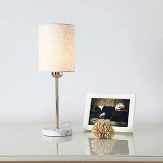 Himalayan salt lamp, soft warm ambient light for relaxing bedroom