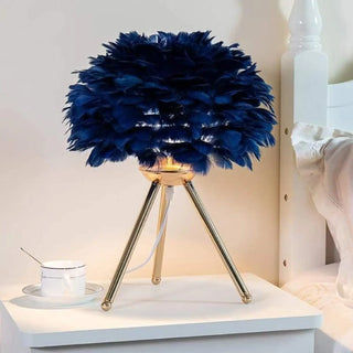 PLUME Feather Bedside Lamp – Airy Romantic Delicate Design
