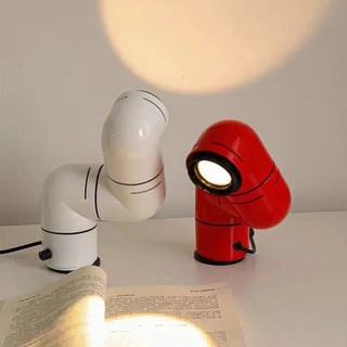 PIPPO Space Age Floor Lamp - retro futurist in living room