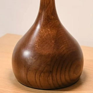 BAOBAB Retro Vintage Wooden Bedside Lamp - ambient warm light