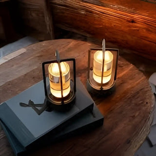 ALLOY Industrial Loft Bedside Lamp - lifestyle studio setting