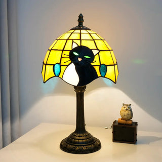 CHARIA Vintage Creative Bedside Lamp - front view