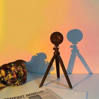 Projecteur Lampe Coucher de Soleil – Veilleuse RGB avec Télécommande et 16 Options de Couleurs