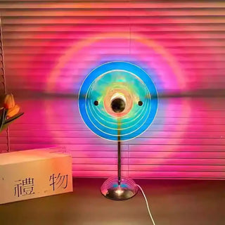 PRISM Colorful Reflections Decorative Lamp – Artistic Designer Piece