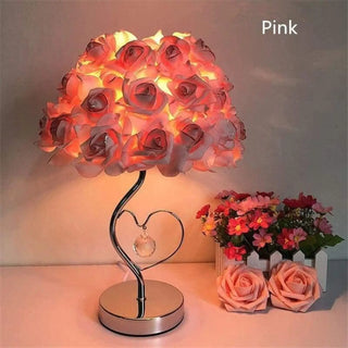 FLOWER Floral Bedside Lamp – soft warm glow ambiance