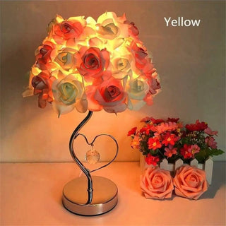 FLOWER bedside lamp – graceful petal curves detail