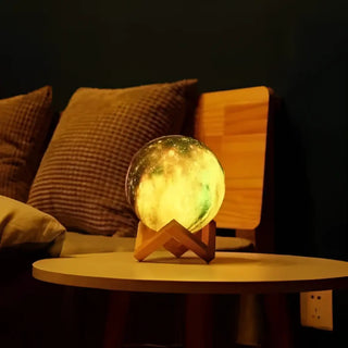 GALAXIE Galaxy Bedside Lamp – celestial cosmos design front view