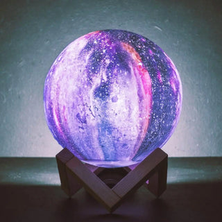 GALAXIE bedside lamp – nebula color diffusion detail