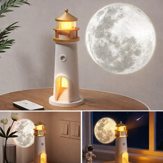 MOONY Cozy Moon Bedside Lamp – warm lunar design front view