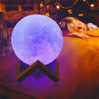 MOON moon lamp – soft glowing lunar light ambiance
