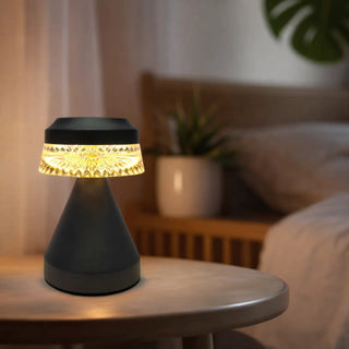 SCHROOM Minimalist Mushroom Bedside Lamp – Soft Cozy Subdued Design