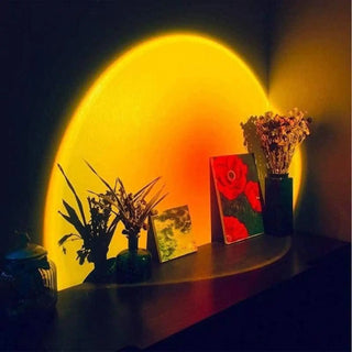 Sunset ambient lamp, USB powered warm romantic bedroom light