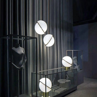 OLGA Ball Pendant Lamp – Geometric Sphere Hanging Ceiling Light