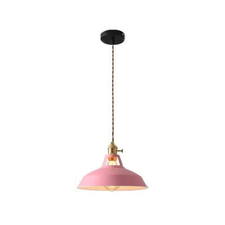 RETRO Colored Pendant Lamp – Vibrant Mid-Century Hanging Light