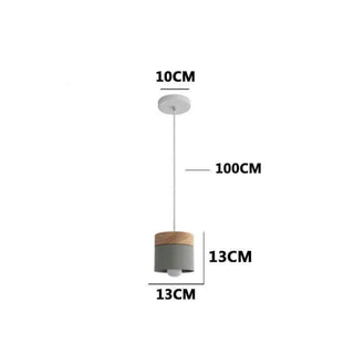 FERLER Scandinavian Hanging Lamp – Nordic Minimalist Pendant Light