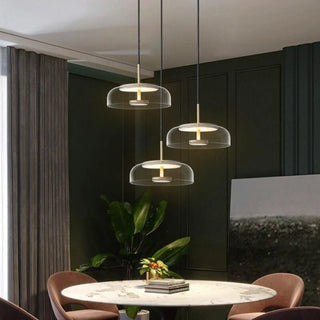HANG Glass Pendant Lamp – Elegant Transparent Hanging Ceiling Light
