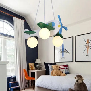 CREATY Children's Airplane Luminous Balls Ceiling Light – view 1