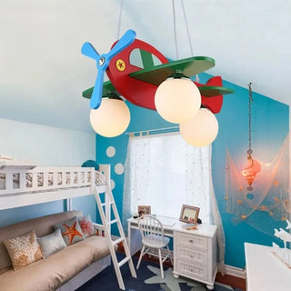 CREATY Children's Airplane Luminous Balls Ceiling Light – view 2