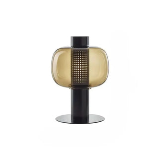 VETRA Contemporary Colored Glass Table Lamp – Vibrant Artistic Design