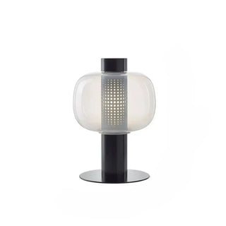 VETRA Contemporary Colored Glass Table Lamp – Vibrant Artistic Design