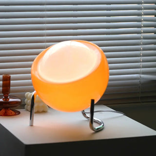 RATINE Tilted Ball Design Bedside Lamp – Bold Contemporary Statement