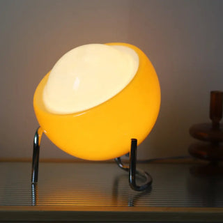 RATINE Tilted Ball Design Bedside Lamp – Bold Contemporary Statement