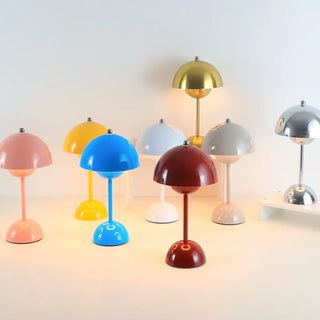 TAMBY Colorful Mushroom Table Lamp – Playful Modern Retro Design