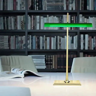 STREEM Stained Glass Shadow Table Lamp – Artistic Chrome Base Design