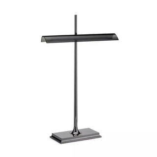 STREEM Stained Glass Shadow Table Lamp – Artistic Chrome Base Design