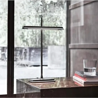 STREEM Stained Glass Shadow Table Lamp – Artistic Chrome Base Design