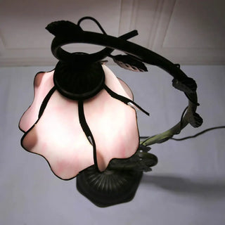 TIFFE Frosted Glass Flower Table Lamp – Elegant Botanical Design