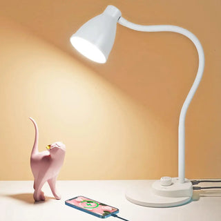TRICO Flexible Arm Adjustable Table Lamp – Modern Designer Task Light